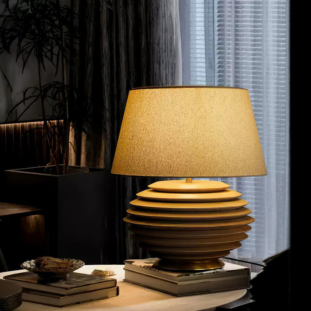 Abby Lampe de Table Moderne