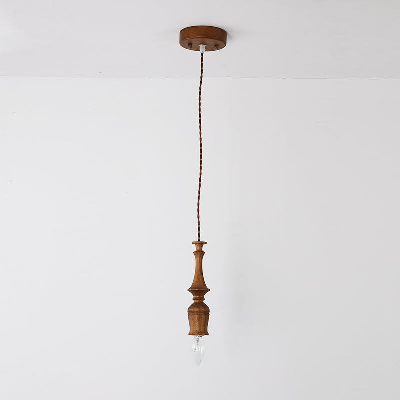 Iraeiel Ancien Minimaliste Bois Suspension