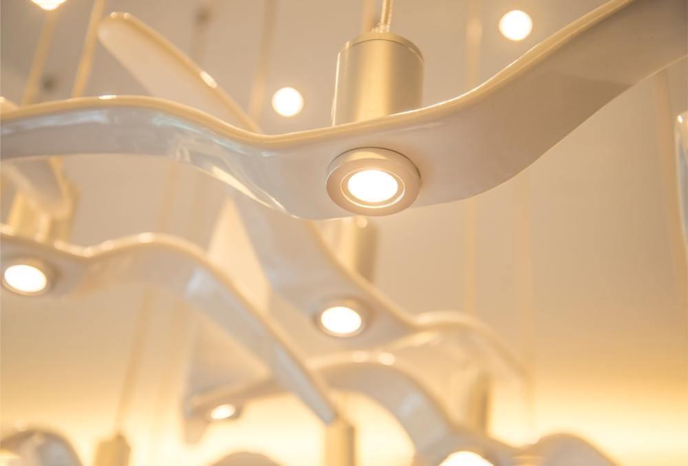 Arova Suspension Lampe Ailes d'Oiseau pour Salon-Cielum
