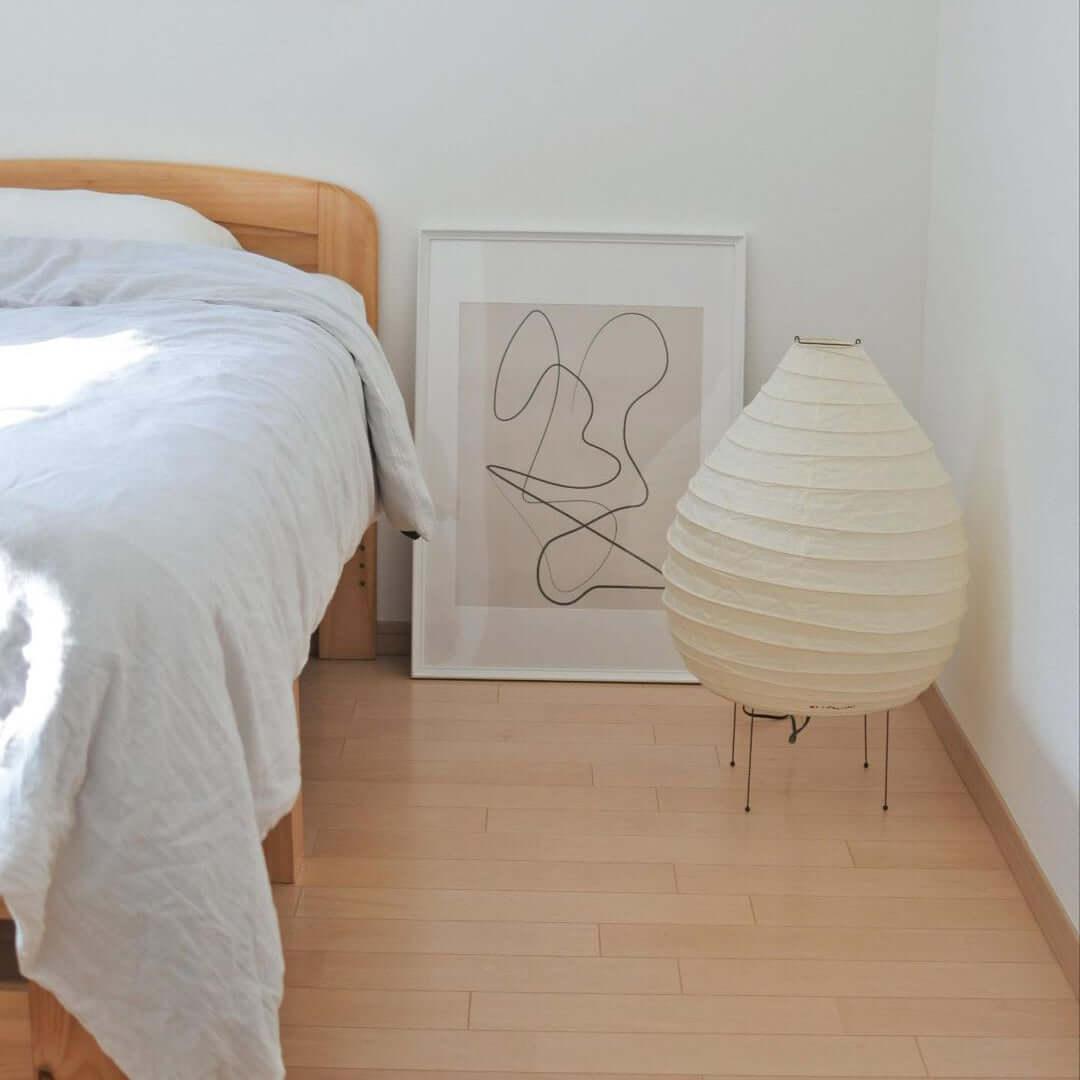 Marien Lampe de Table en Papier