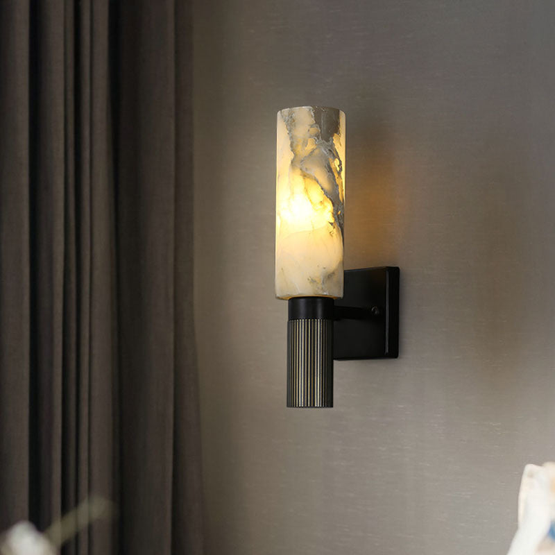 Arisha Applique murale en cuivre de style chinois Lampe de chevet au design créatif de salon