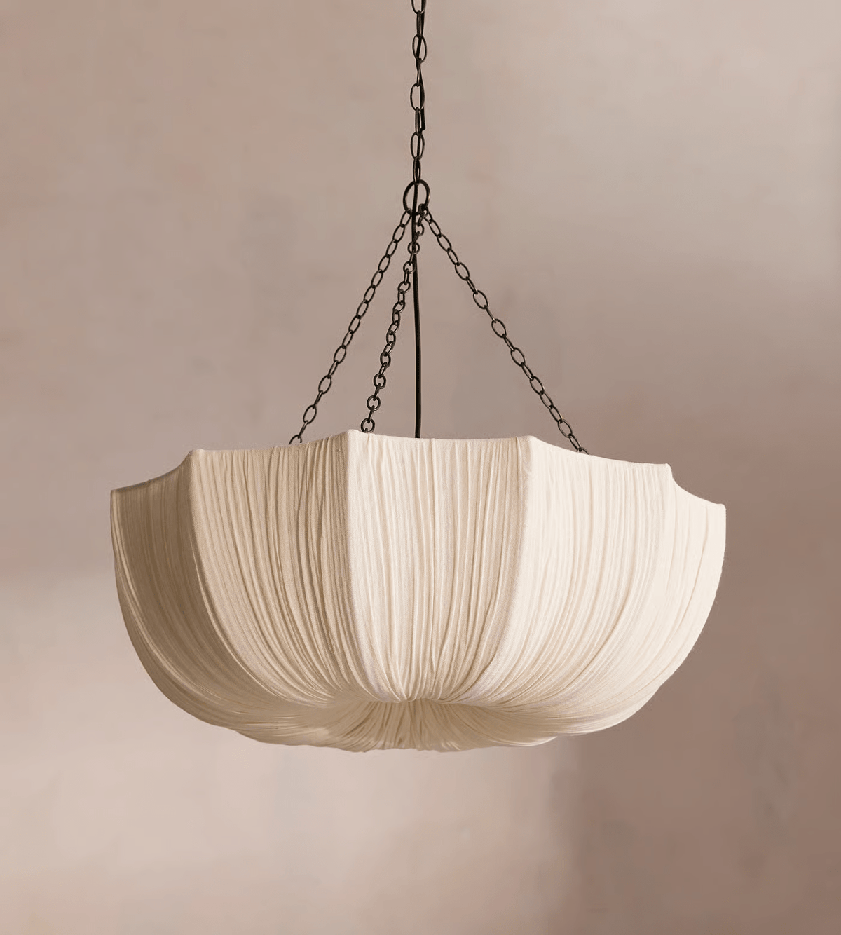 Evenq Lustre Suspendu Vintage En Tissu-Cielum