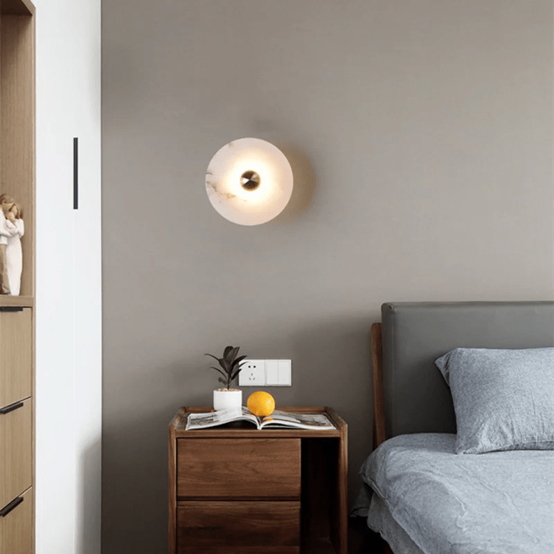 Tirixel Plafonnier Minimaliste en Albâtre-Cielum