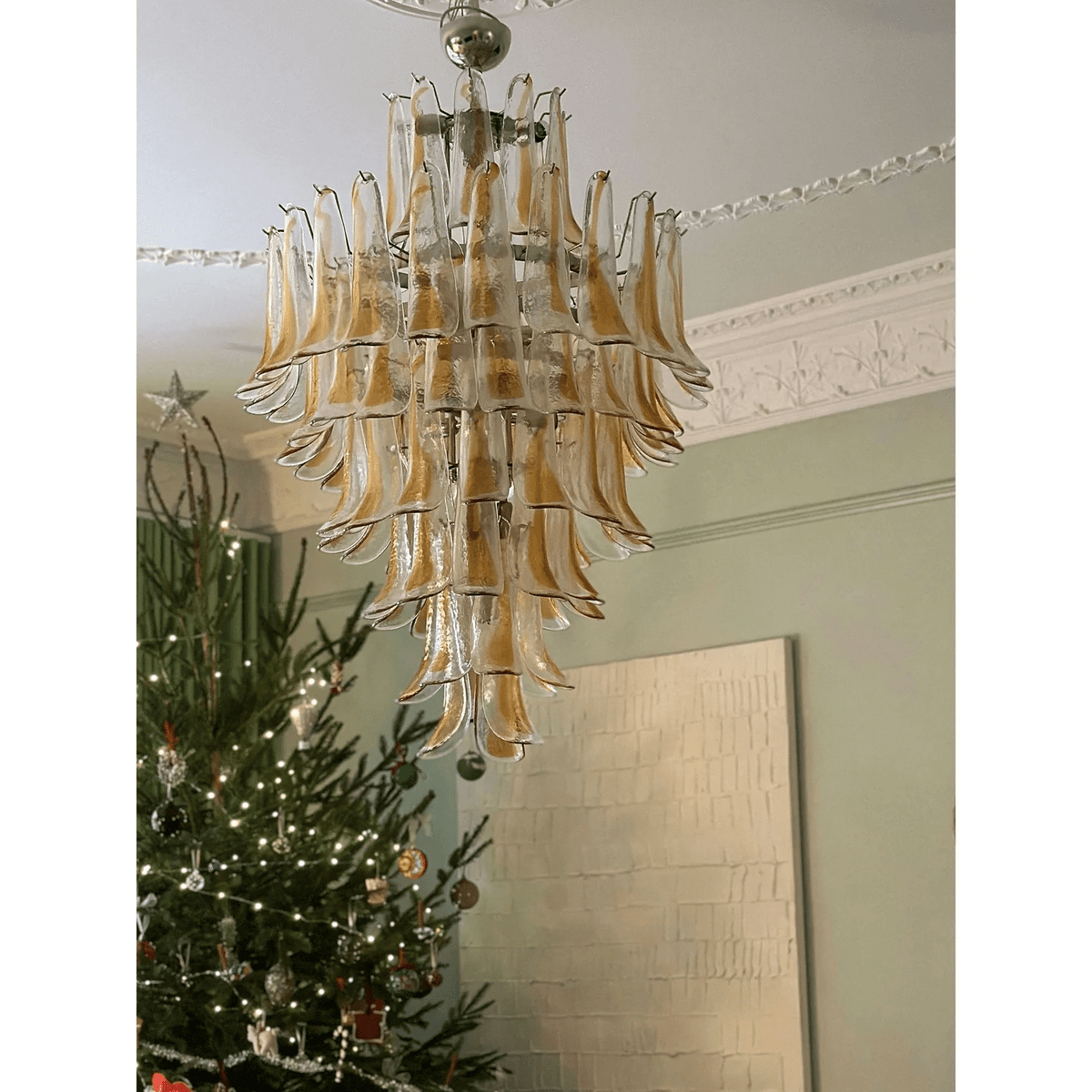 Tessa Suspension Verre Petals