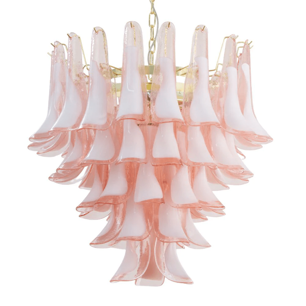 Cysp Lustre en Verre de Murano Romantique Sculptural