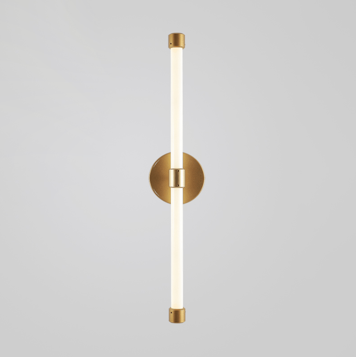 Voske Applique Murale Tube Vertical Minimaliste Laiton