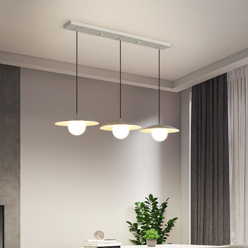Valentina Moderne LED Suspension Métal Noir Salle À Manger/Chambre À Coucher