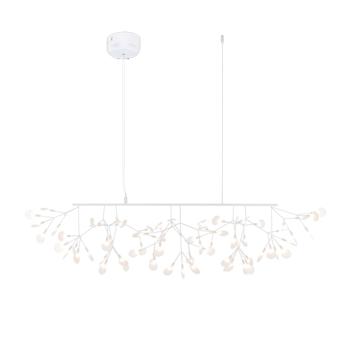 Kevenq Lustre LED À Branches Longues Et Linéaires Artistiques-Cielum