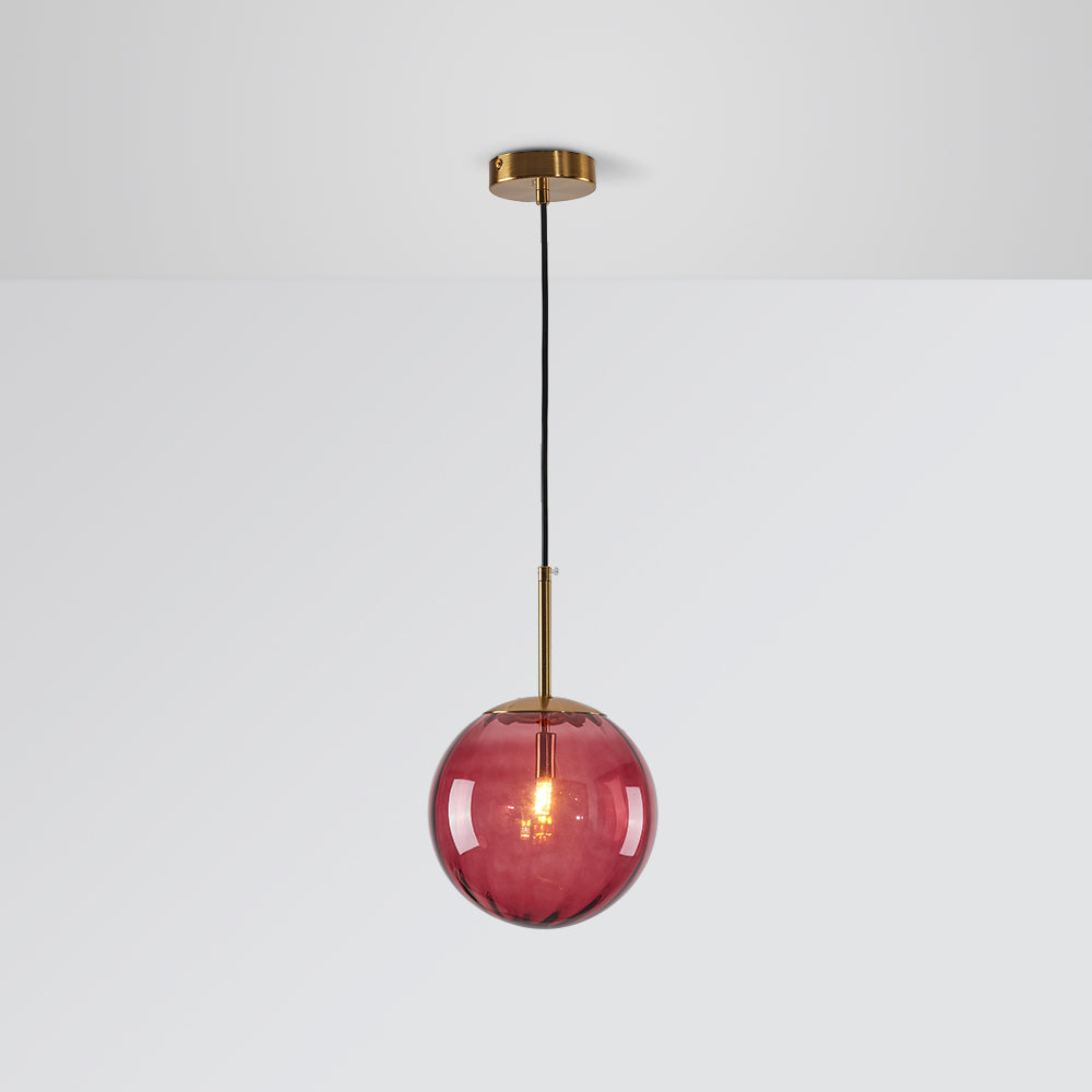 Sevenel Suspension Boule Moderne Métal/Verre-Cielum