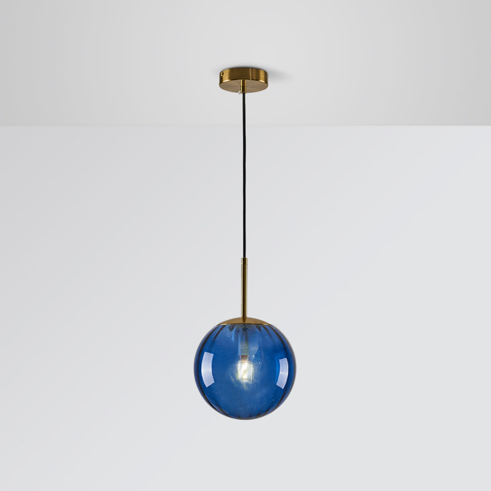 Sevenel Suspension Boule Moderne Métal/Verre-Cielum