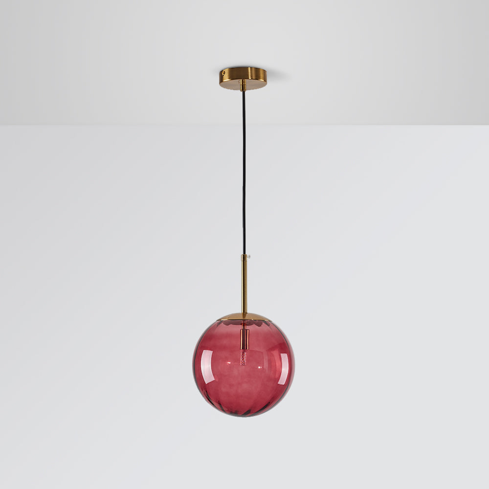 Sevenel Suspension Boule Moderne Métal/Verre-Cielum