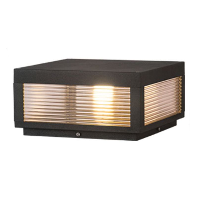 Eminex Lampe de Poteau avec Rayures Horizontales-Cielum