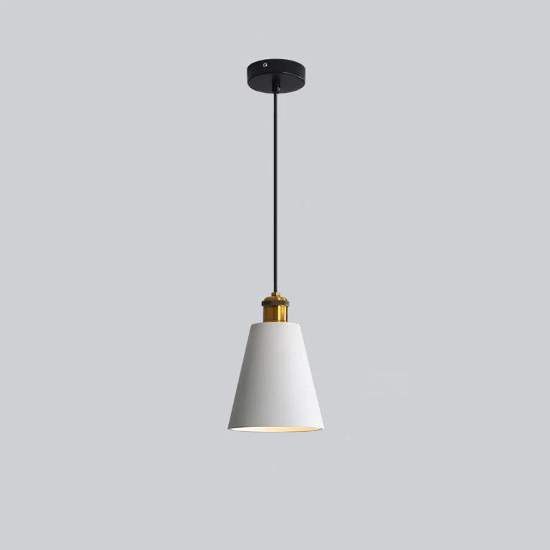 Astel Luminaires Suspension Nordique Blanc/Orange/Noir/Gris. Salon-Cielum