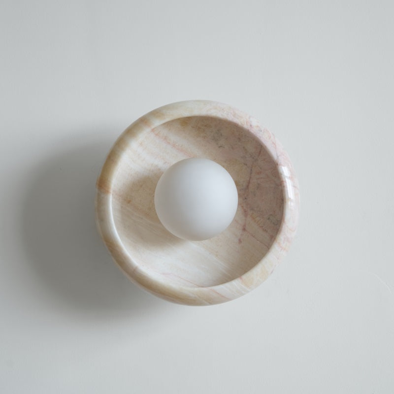 Onvix Natural Onyx Wall Light-Neutral Decor