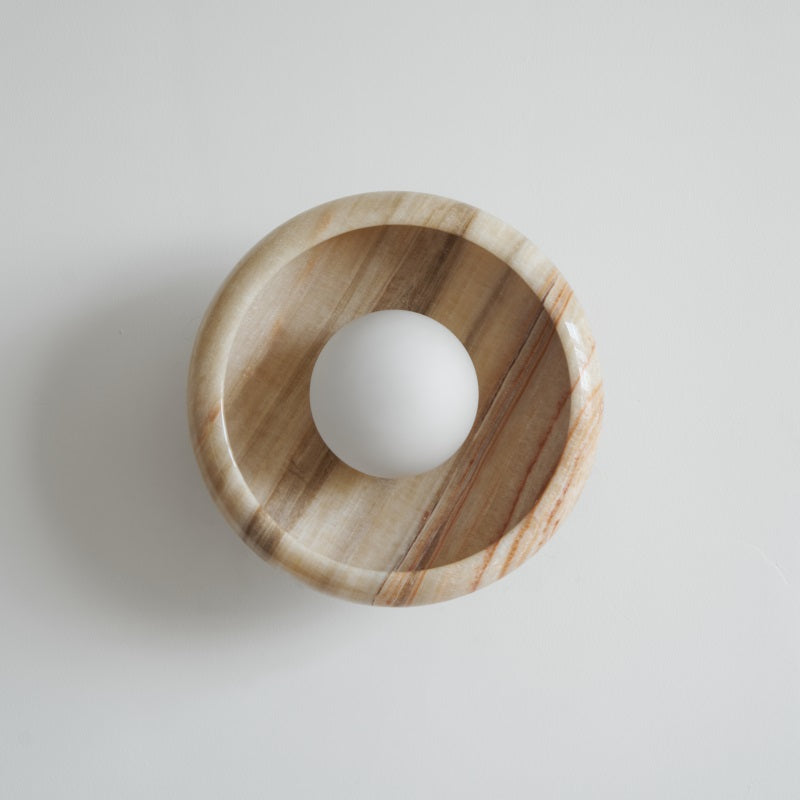 Onvix Natural Onyx Wall Light-Neutral Decor