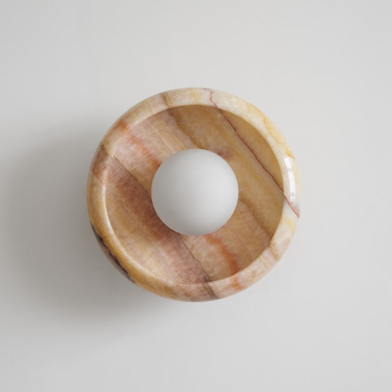 Onvix Natural Onyx Wall Light-Neutral Decor