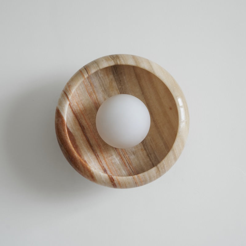 Onvix Natural Onyx Wall Light-Neutral Decor
