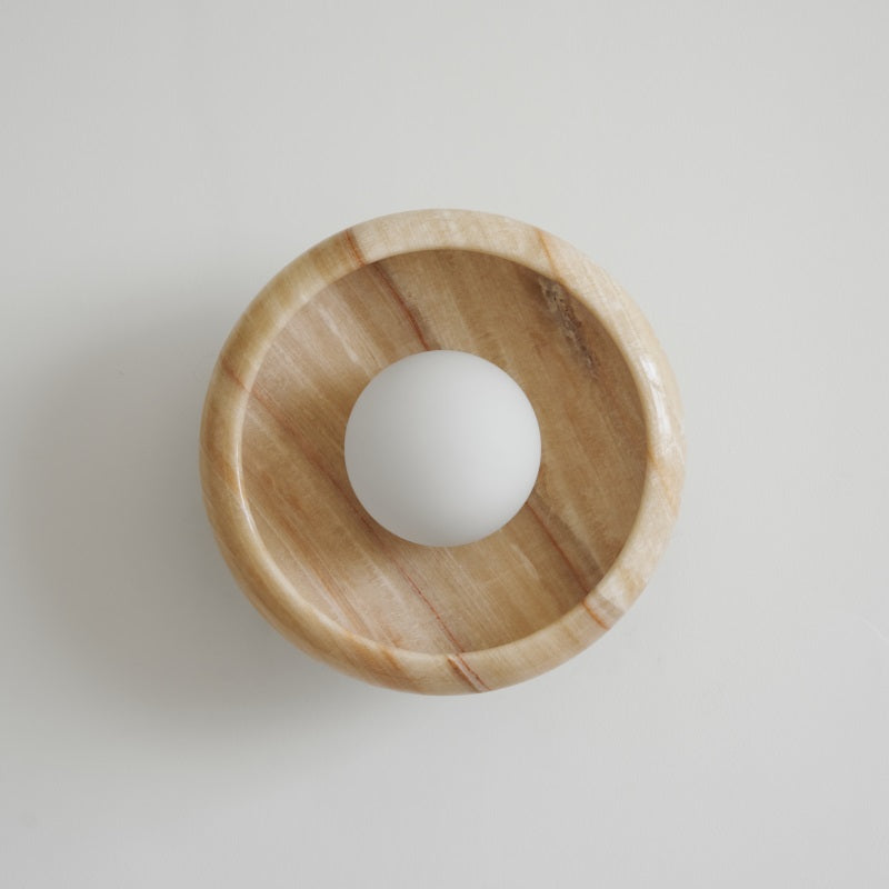 Onvix Natural Onyx Wall Light-Neutral Decor