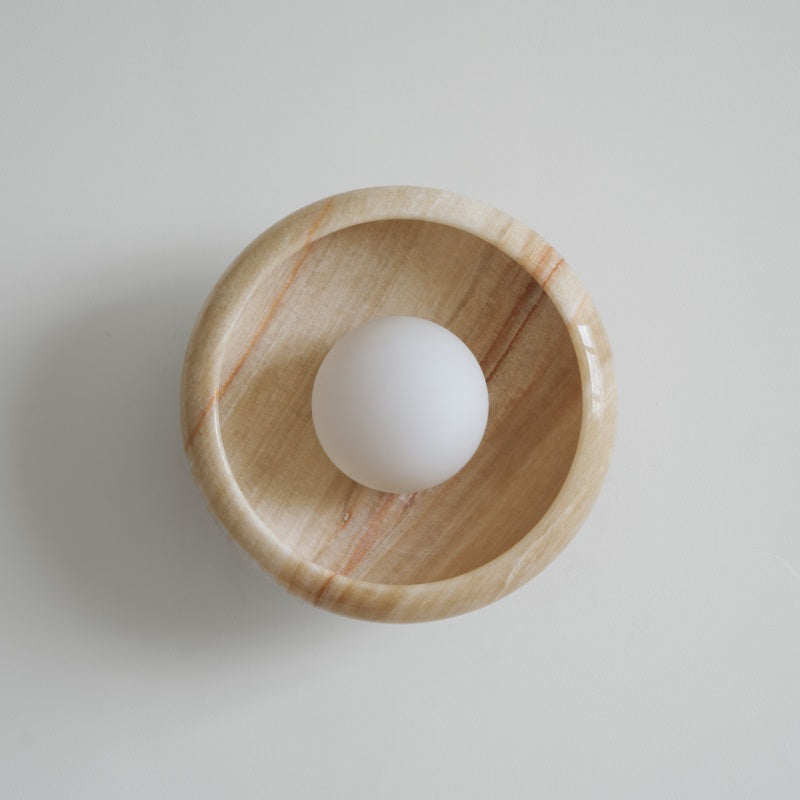 Onvix Natural Onyx Wall Light-Neutral Decor