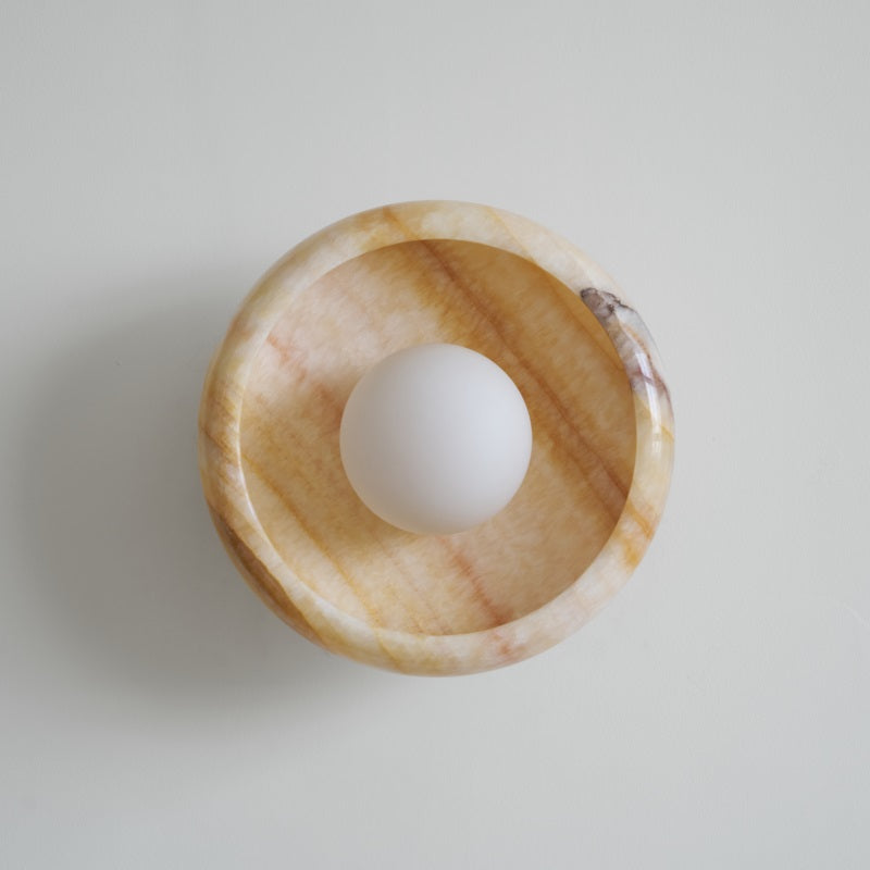 Onvix Natural Onyx Wall Light-Neutral Decor