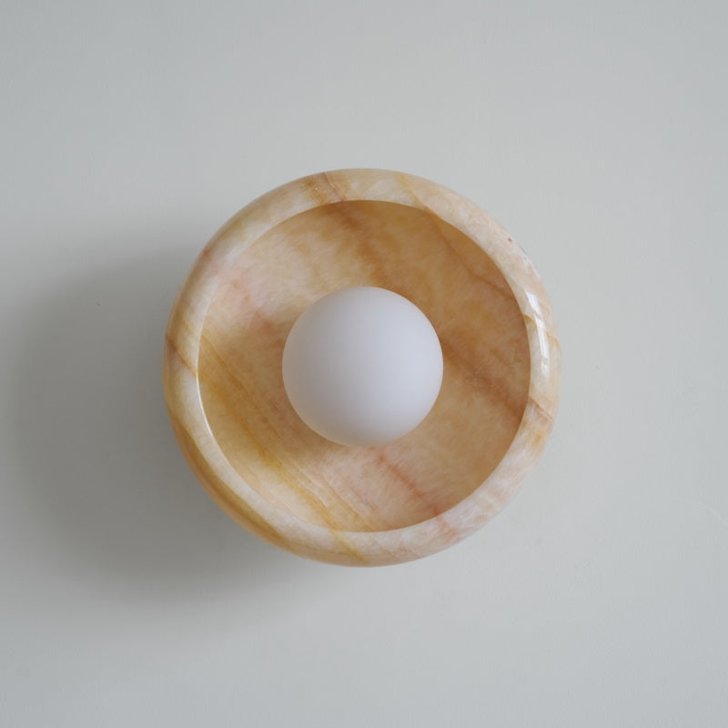 Onvix Natural Onyx Wall Light-Neutral Decor
