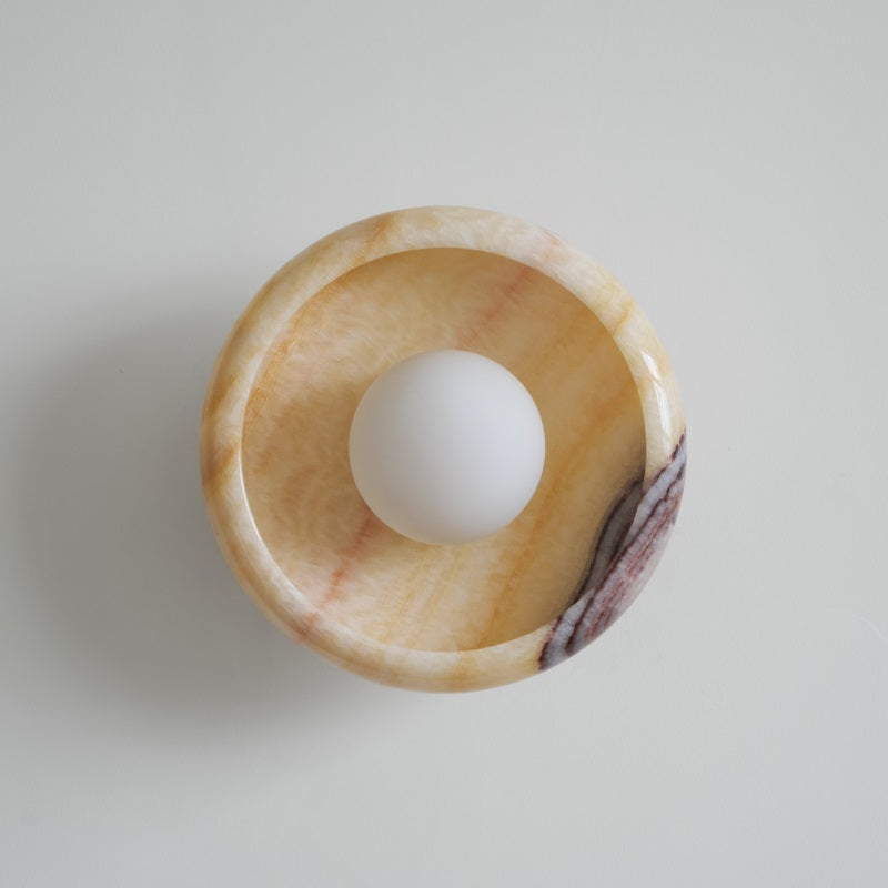 Onvix Natural Onyx Wall Light-Neutral Decor