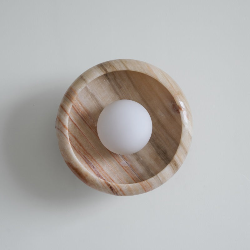 Onvix Natural Onyx Wall Light-Neutral Decor