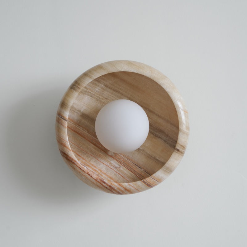 Onvix Natural Onyx Wall Light-Neutral Decor