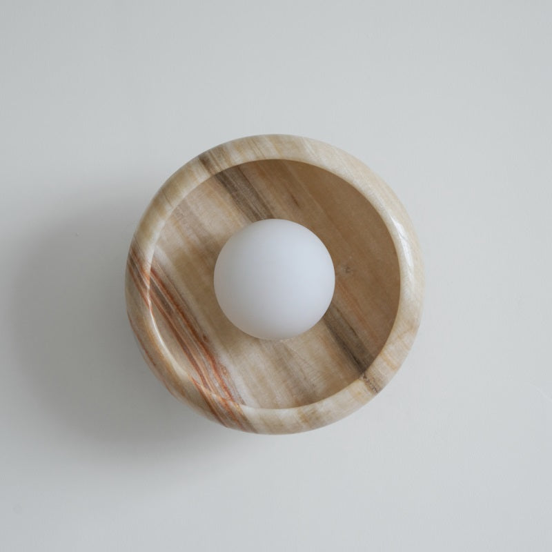 Onvix Natural Onyx Wall Light-Neutral Decor
