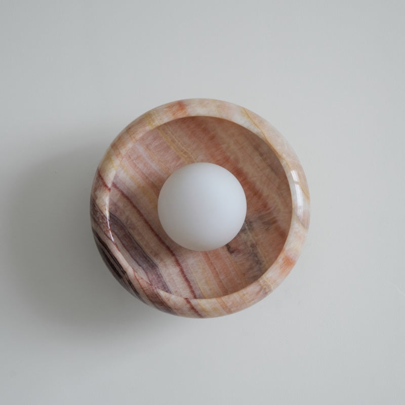 Onvix Natural Onyx Wall Light-Neutral Decor