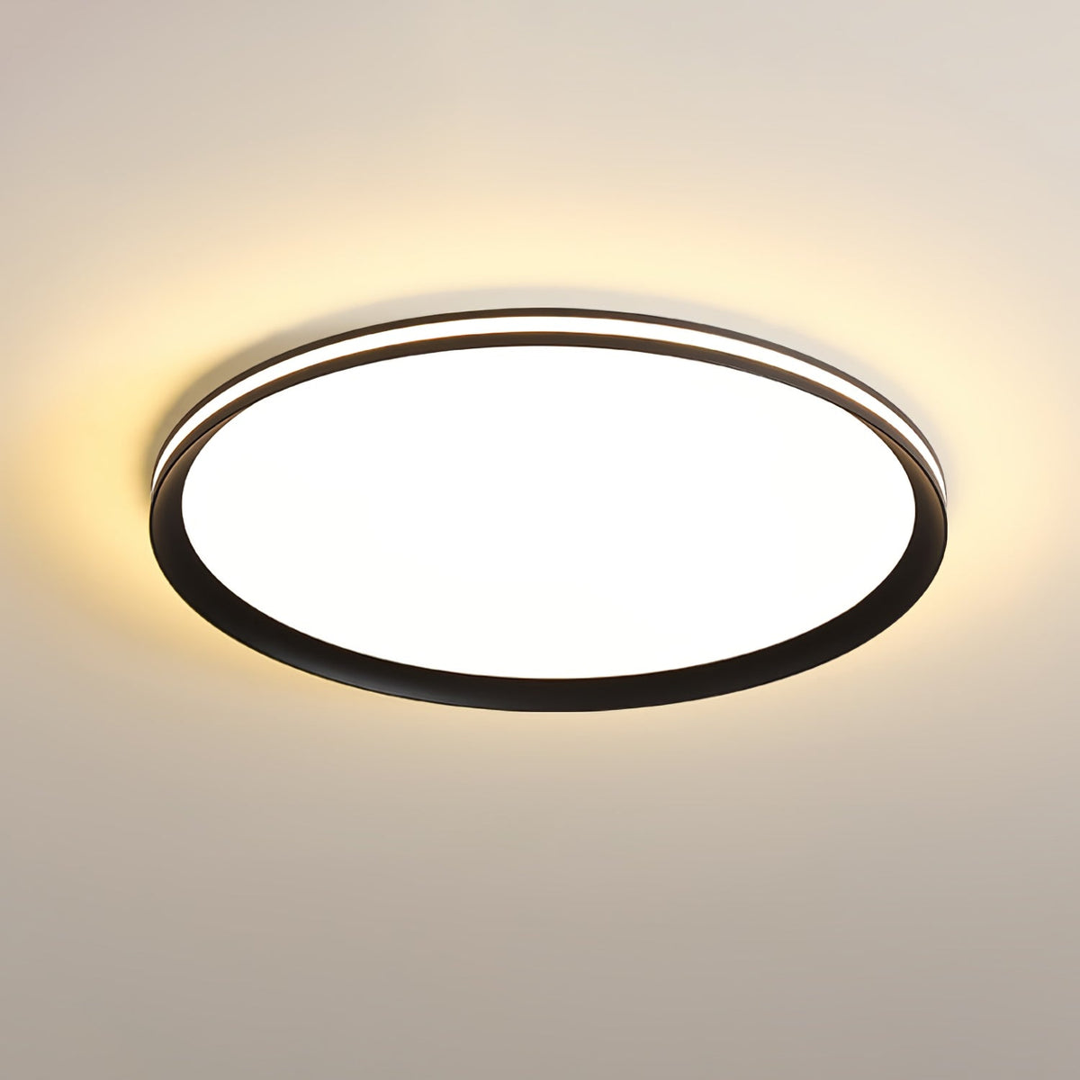 Keveno Moderne Minimaliste Circulaire LED Plafonnier Lumière-Cielum