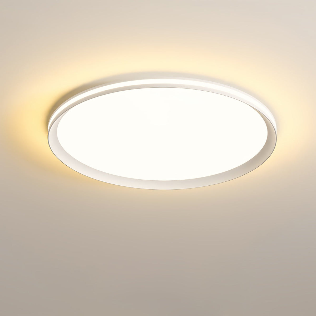 Keveno Moderne Minimaliste Circulaire LED Plafonnier Lumière-Cielum