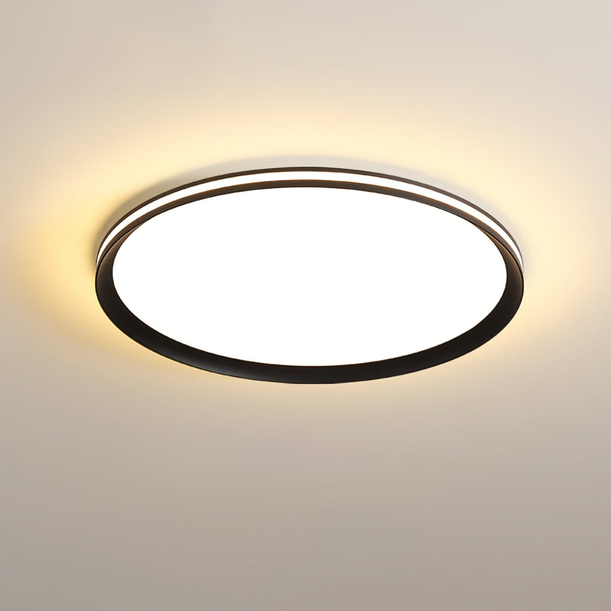 Keveno Moderne Minimaliste Circulaire LED Plafonnier Lumière-Cielum