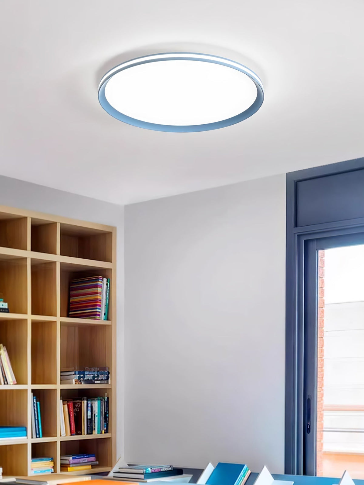 Keveno Moderne Minimaliste Circulaire LED Plafonnier Lumière-Cielum