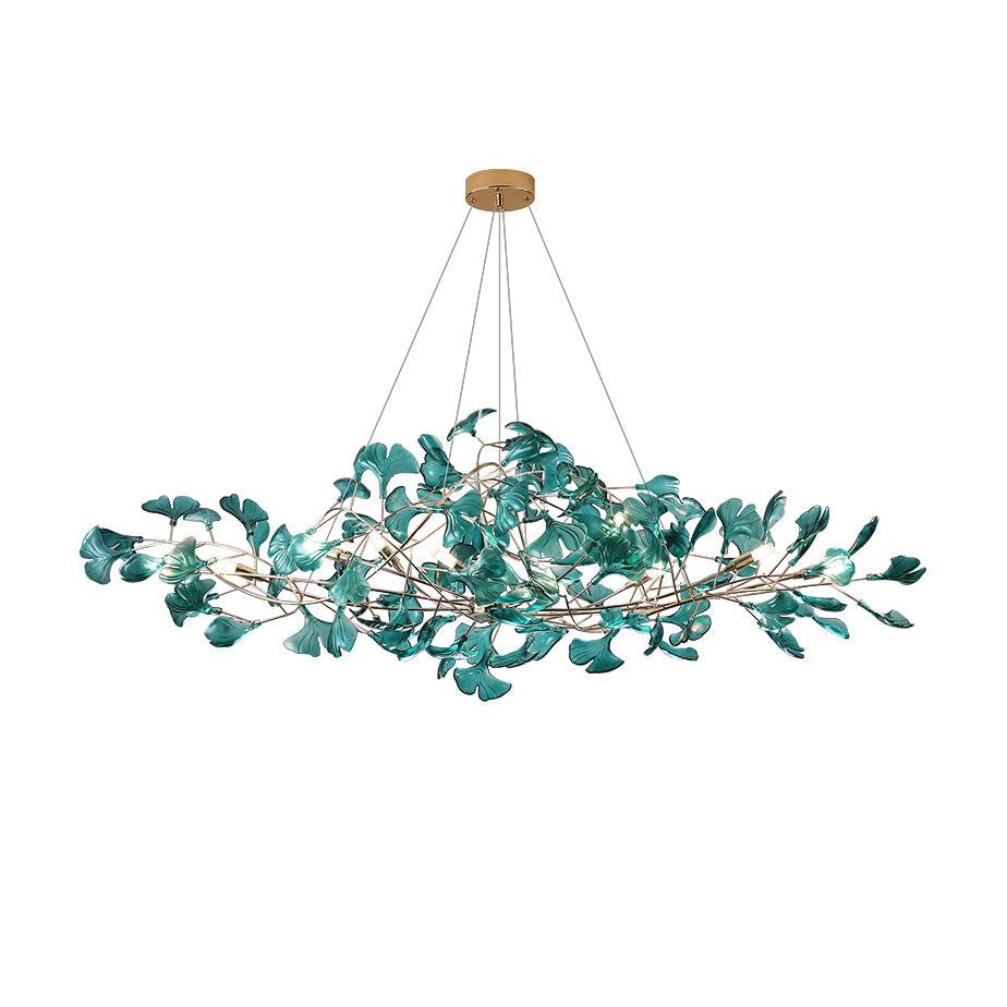 Tirov Lustre de luxe en feuille de ginkgo-Cielum