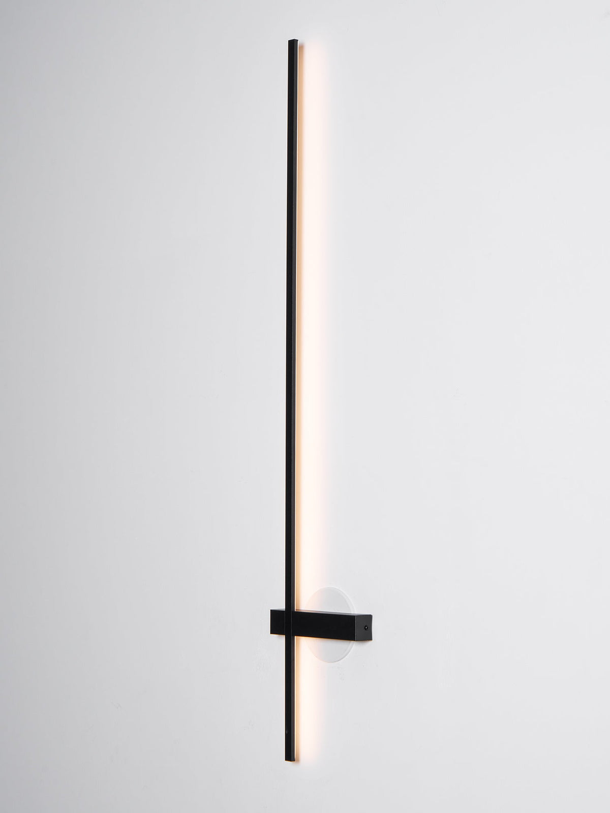 Mesv Rechargeable Noire Applique Murale Linéaire