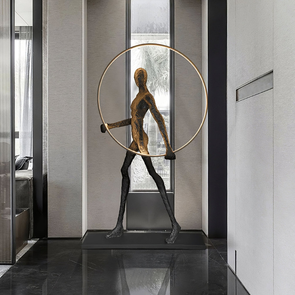 Cirarelia Lampadaire Sculpture LED Figure