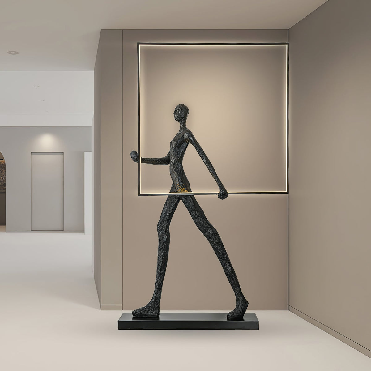 Cirarelia Lampadaire Sculpture LED Figure