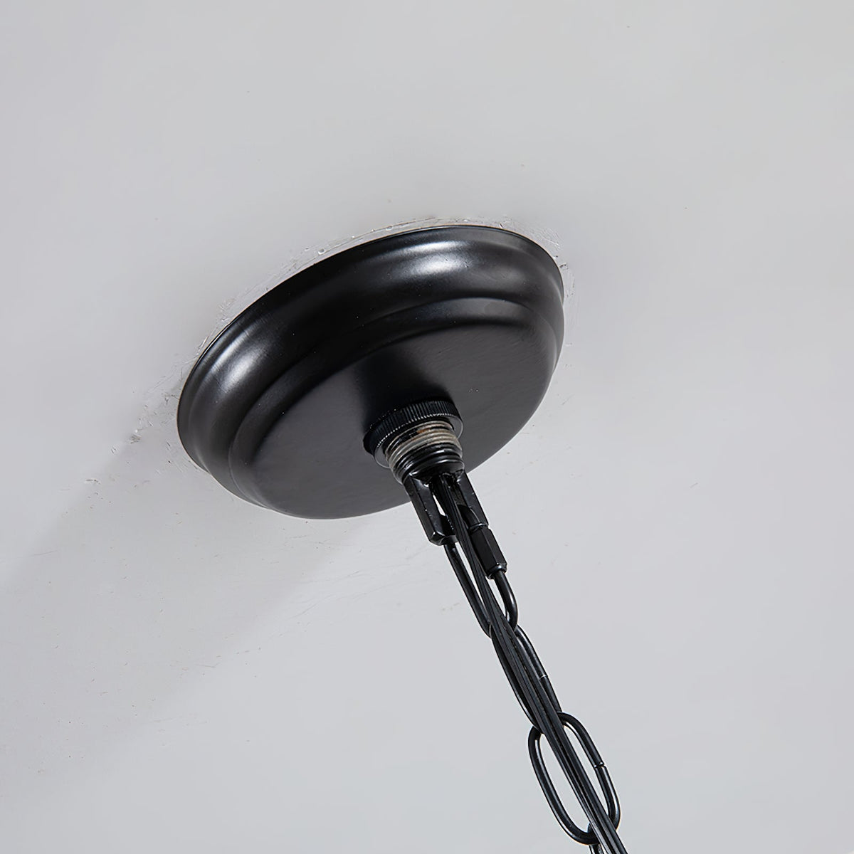 Afralia Lustra Lustre Bois Industriel Moderne