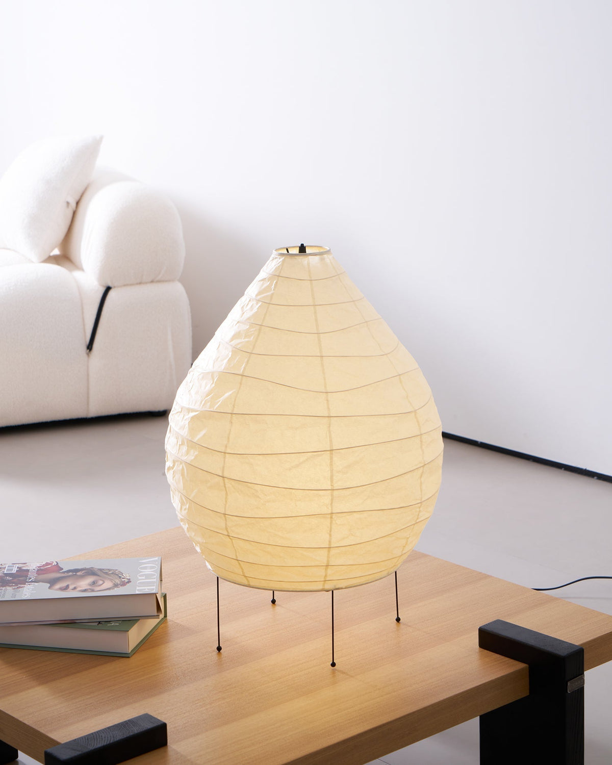 Marien Lampe de Table en Papier