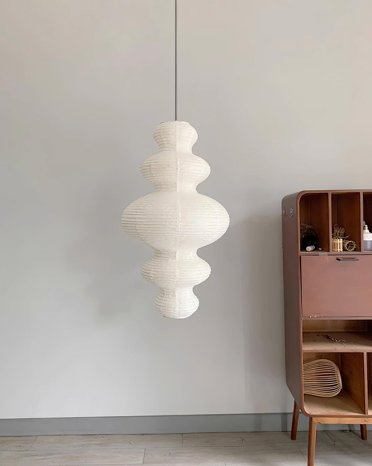 Akari Juni Pendant Lamp-Neutral Decor