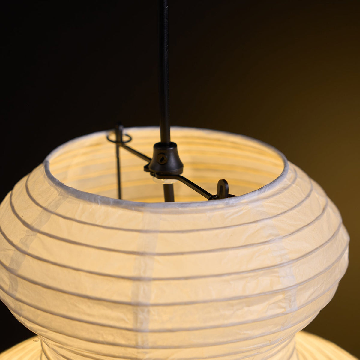 Akari Juni Pendant Lamp-Neutral Decor