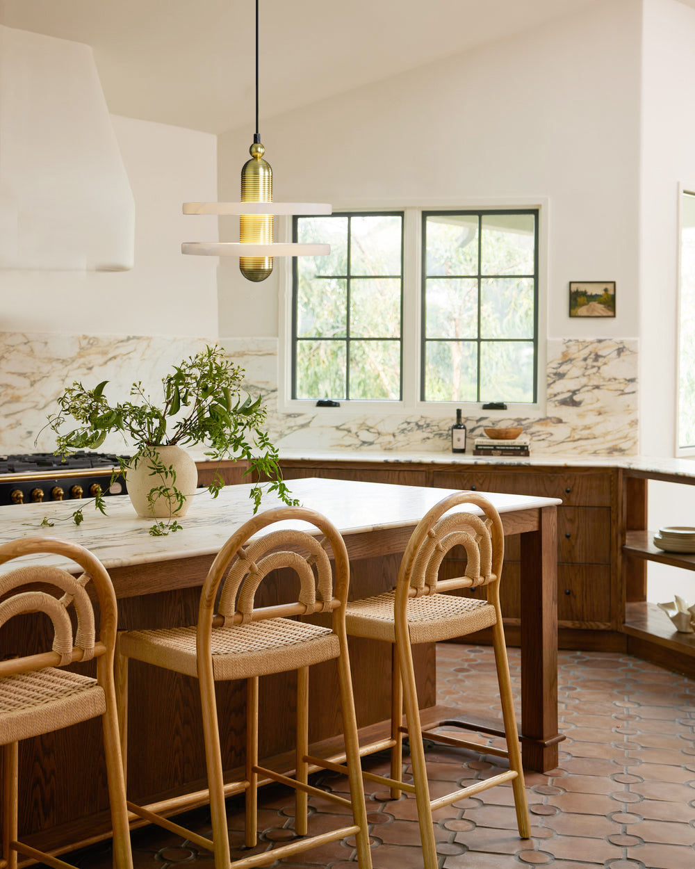Alabaster Planes Pendant Lamp-Neutral Decor