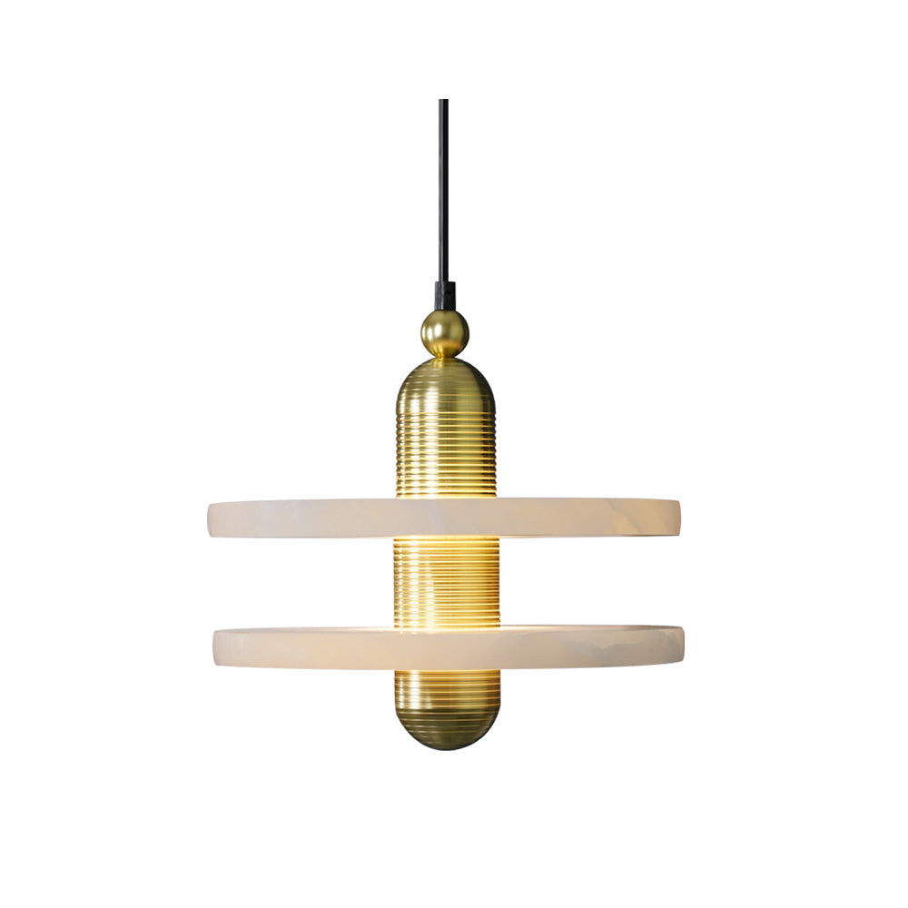 Alabaster Planes Pendant Lamp-Neutral Decor