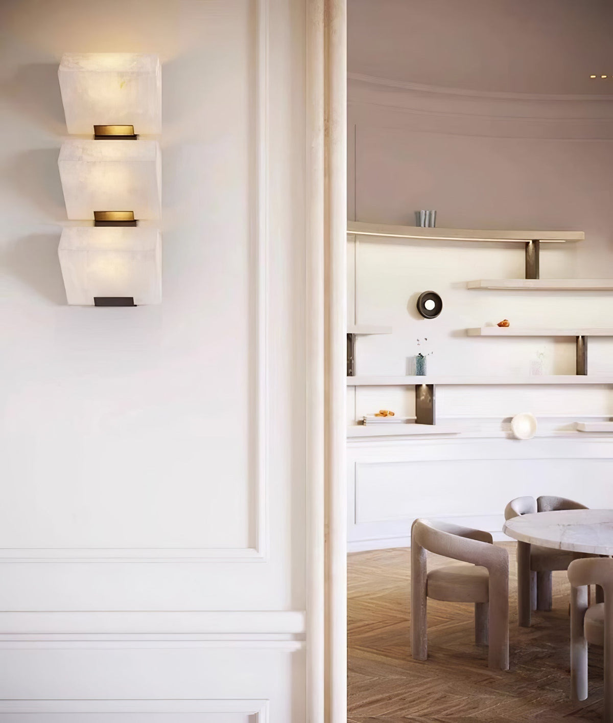 Lirove Alabaster Wall Lamp-Cielum