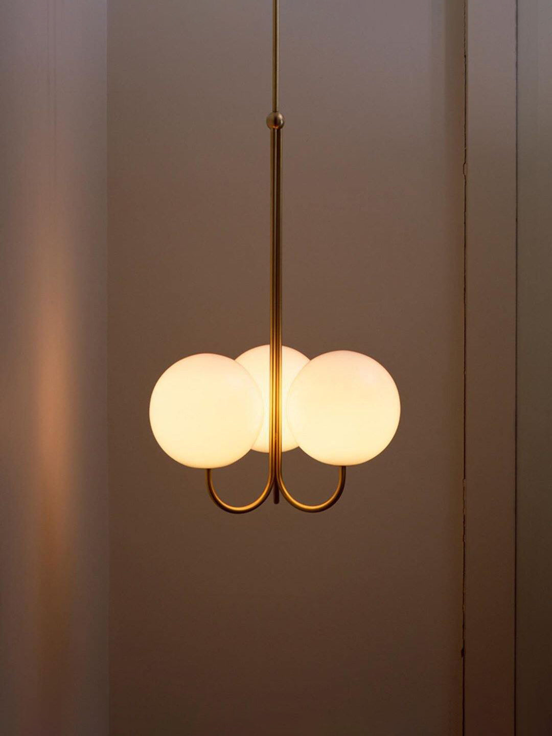 Sostor Suspension Élégante en Métal et Verre-Cielum
