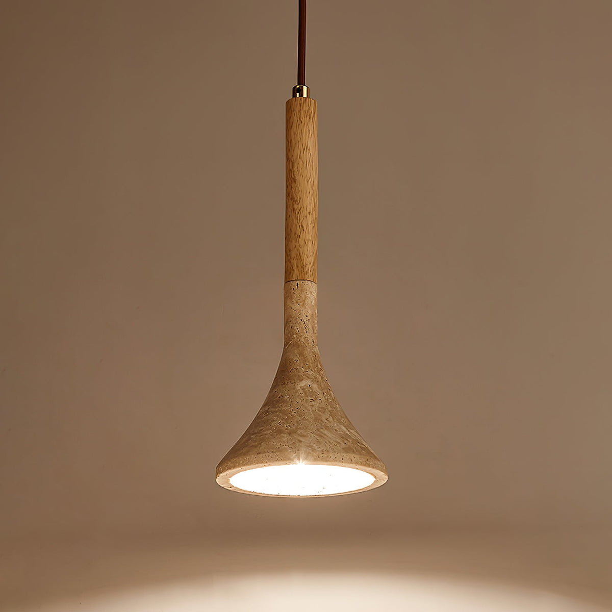 Tomin Suspension en Travertin-Cielum