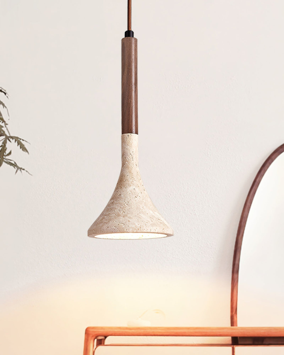 Tomin Suspension en Travertin-Cielum