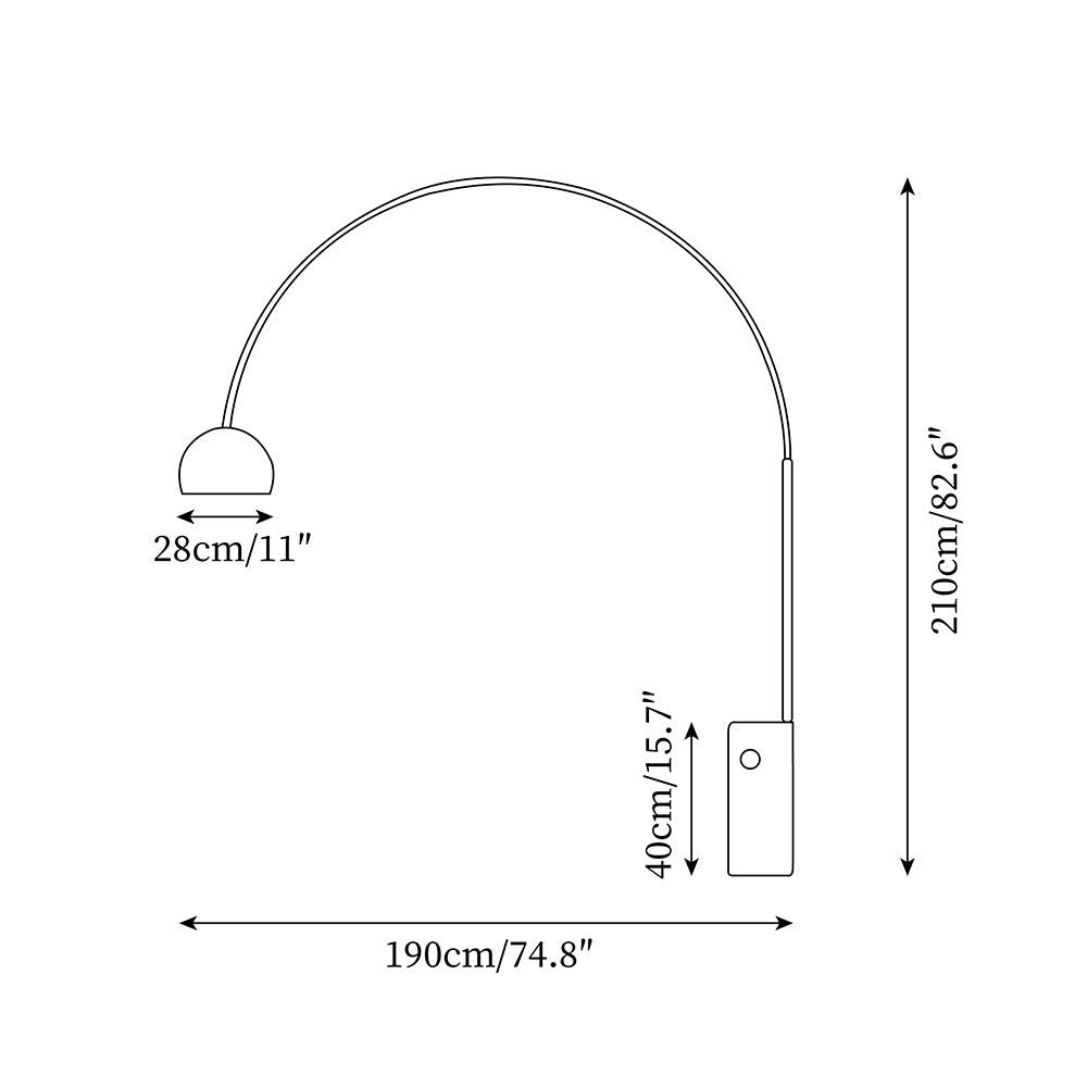 Parabola Lampadaire