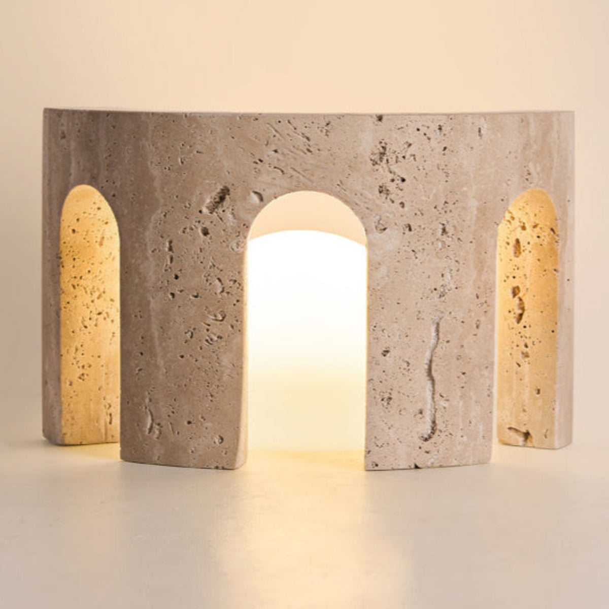 Drav Lampe de Table en Pierre